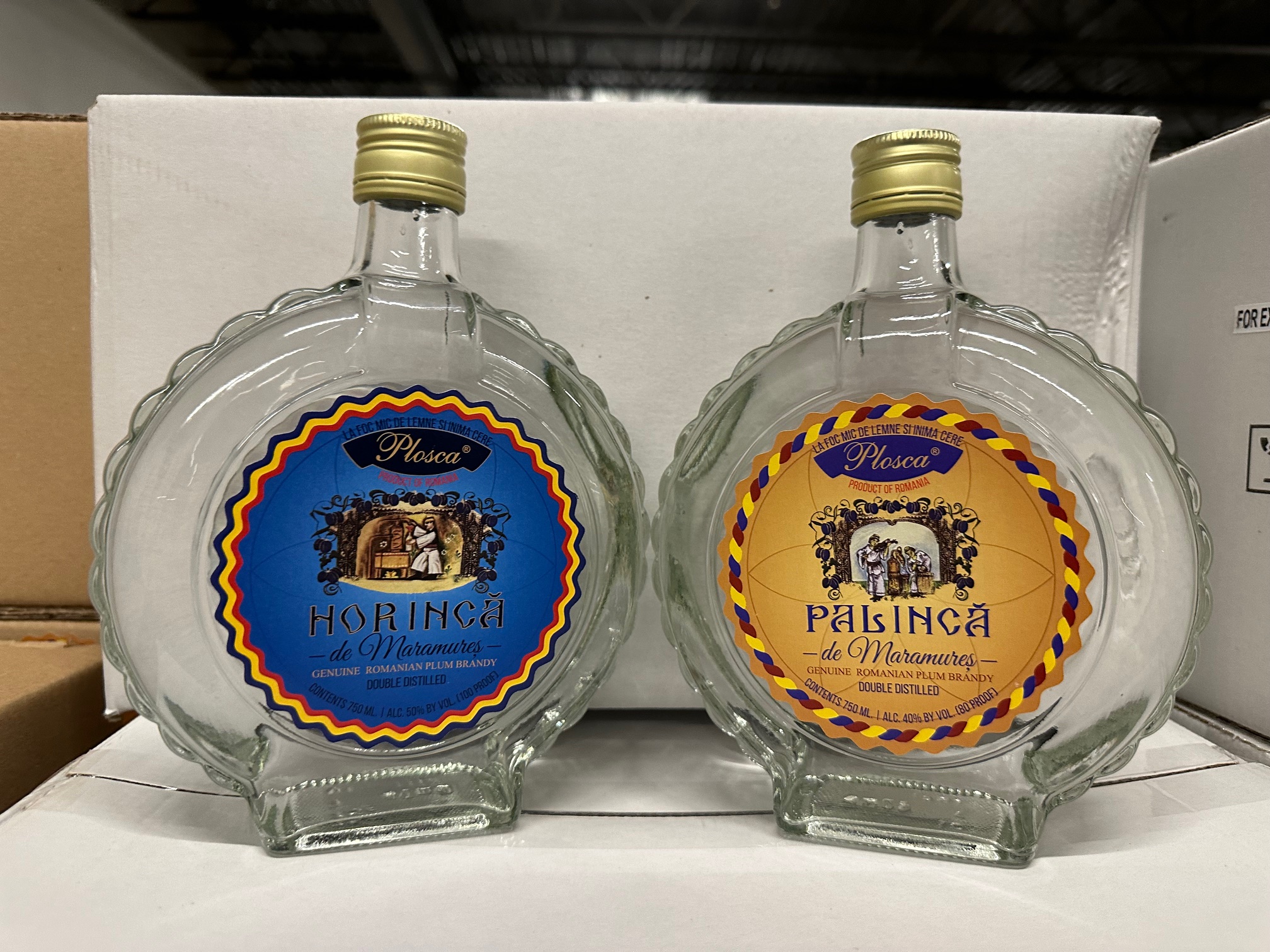 Plosca Horinca Plum Brandy