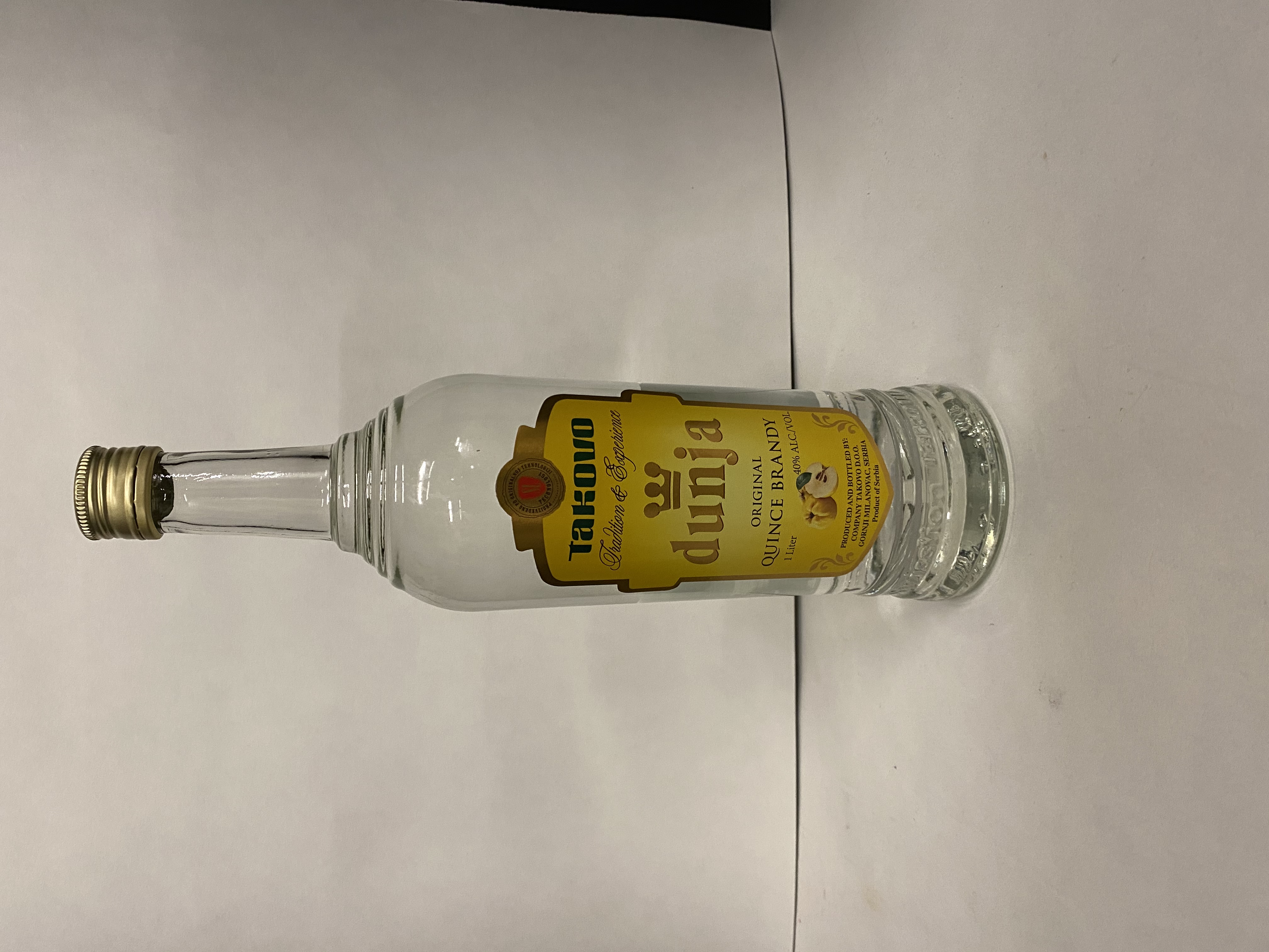 Takovo Quince Brandy 1 L