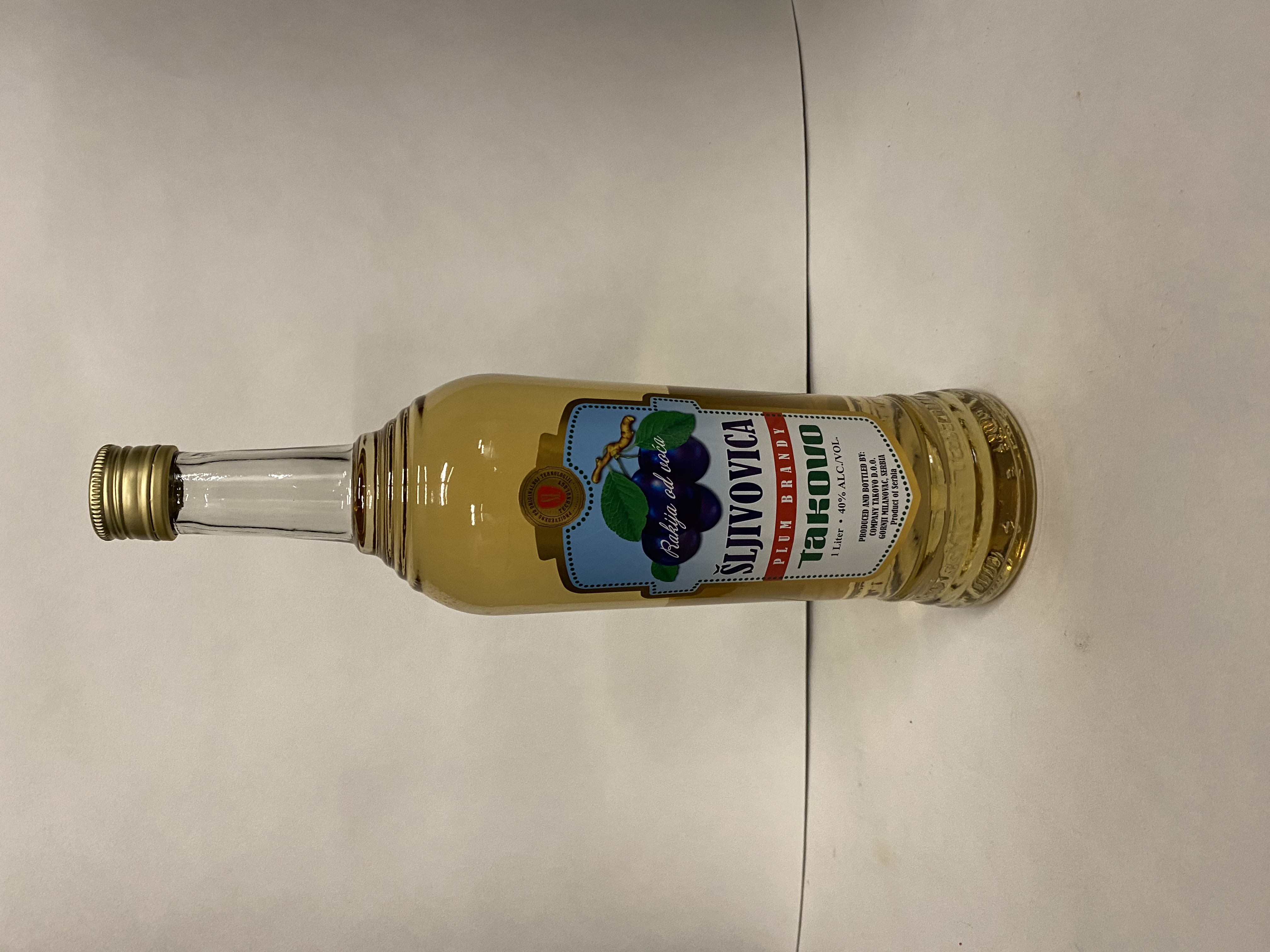 Takovo Plum Brandy 1 L