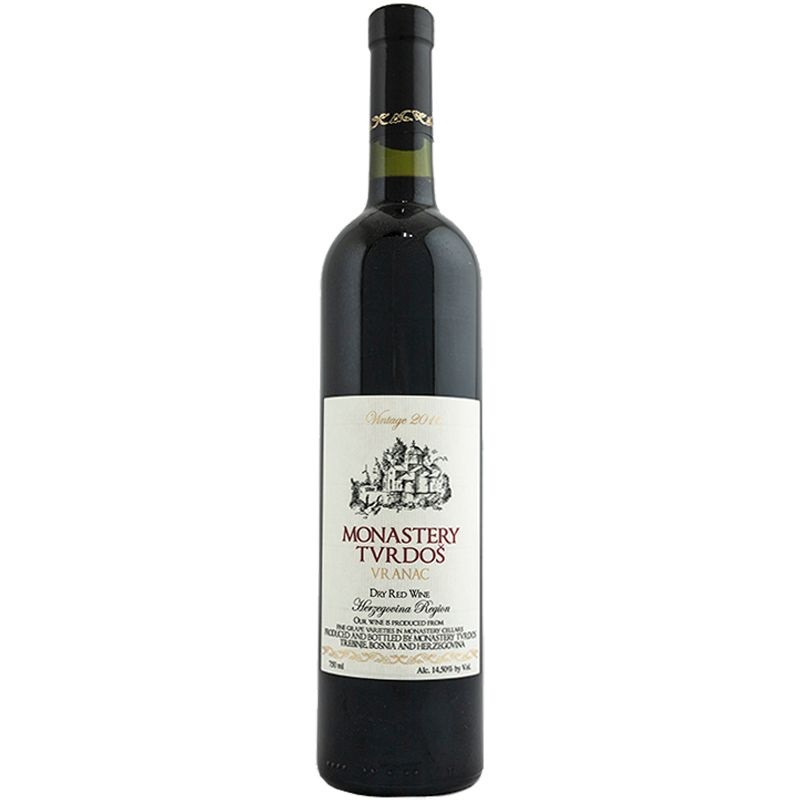 Tvrdoš Vranac Red Wine